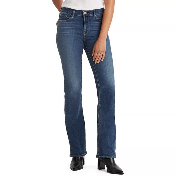 Levi’s Bootcut Jeans Lapis Blue Size 29W - Picture 1 of 16